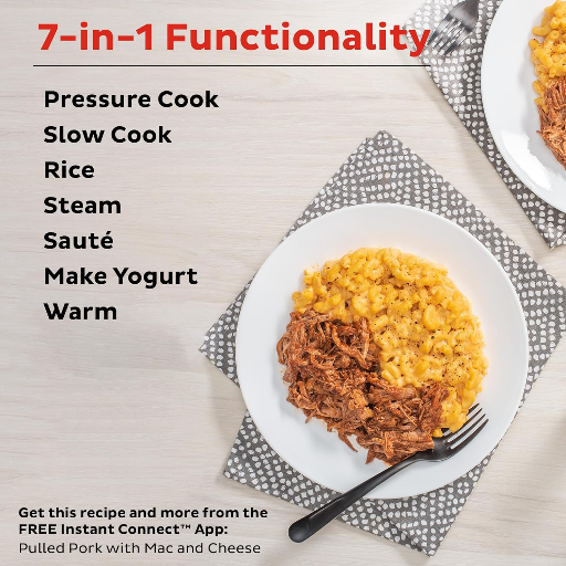 Instant Pot Duo 6 Litre, Stainless Steel 7-in-1 Electric Pressure Cooker, Outer Lid, Slow Cooker, Rice Cooker, Steamer, Saute, Yogurt Maker, And Warmer, 6 Litre, Silver-https://media.vyaparify.com/vcards/products/236072/product_1747407381_682752157f067.png Image