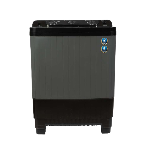 Midea 9.5 kg Semi Automatic Top Load Washing Machine, Grey Glass Lid, MWMSA095GPG-https://media.vyaparify.com/vcards/products/240937/product_1747558163_68299f139b01d.png Image