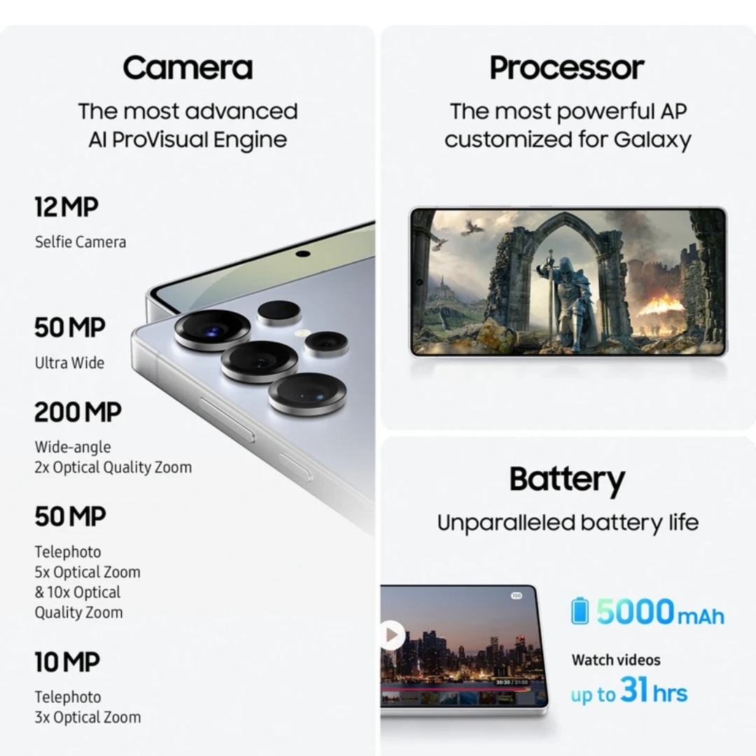Samsung s25 ultra 12 gb ram 256 internal titanium silver blue 109000₹-https://media.vyaparify.com/vcards/products/240999/product_1747567624_6829c4088d784.png Image