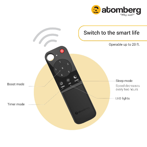 atomberg Ikano (White)1200mm BLDC Motor 5 Star Rated Ceiling Fans for Home with Remote Control-https://media.vyaparify.com/vcards/products/241052/product_1747573729_6829dbe10a97a.png Image