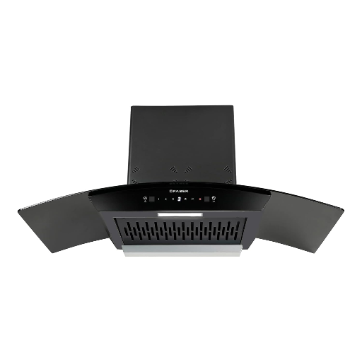 Faber 90cm 1250 m3/hr, 6 way Silent suction, Autoclean Chimney, Filterless,12Yr Warranty on Motor(2Yr Comprehensive), Autoclean Alarm, Mood Lt (HOOD ORIENT 3D IN HC SC FL BK 90,Gesture Control,Black)-https://media.vyaparify.com/vcards/products/241089/product_1747579214_6829f14e861d0.png Image