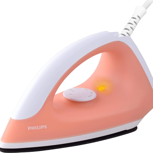 Philips GC091 750W Nonstick Dry Iron (Pink)-https://media.vyaparify.com/vcards/products/241102/product_1747579796_6829f3947b518.png Image