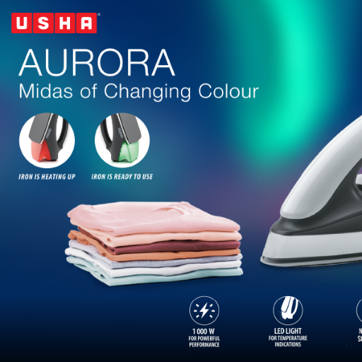 Usha Iron EI Teflon AU1000W Dry Iron Aurora-https://media.vyaparify.com/vcards/products/241125/product_1747580575_6829f69f6c86c.png Image