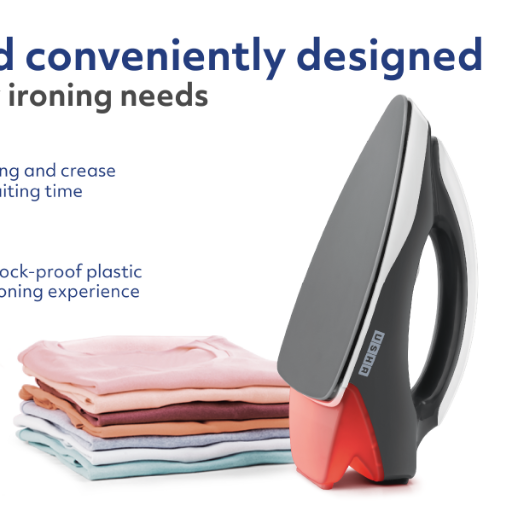 Usha Iron EI Teflon AU1000W Dry Iron Aurora-https://media.vyaparify.com/vcards/products/241126/product_1747580575_6829f69f9022a.png Image