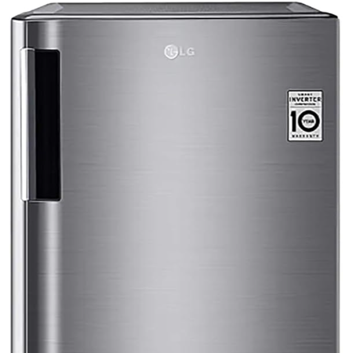 LG 171L, Single Door Vertical Freezer, Smart Inverter, Shiny Steel Finish(GN-304SLBT)-https://media.vyaparify.com/vcards/products/241269/product_1747635252_682acc34233ea.png Image