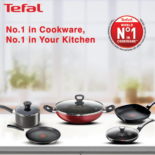 Tefal Day by Day Non-Stick Frypan Titanium Non-Stick Coating 28 cm-https://media.vyaparify.com/vcards/products/241336/product_1747635625_682acda9222d3.png Image