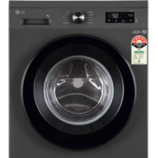 LG 8KG Front Load Washing Machine, Inverter Direct Drive, Middle Black(FHB1208Z2M)-https://media.vyaparify.com/vcards/products/243359/product_1747663762_682b3b9290495.png Image