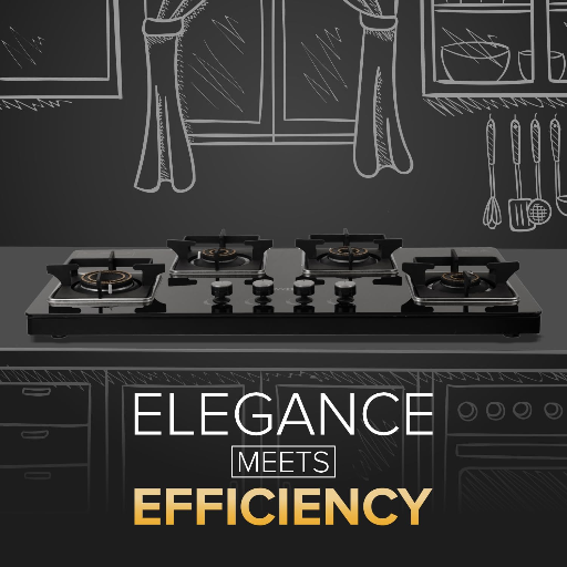 BLOWHOT Premium Hybrid Quartz 4B Gas Stove-https://media.vyaparify.com/vcards/products/244561/product_1747723213_682c23cd698d5.png Image