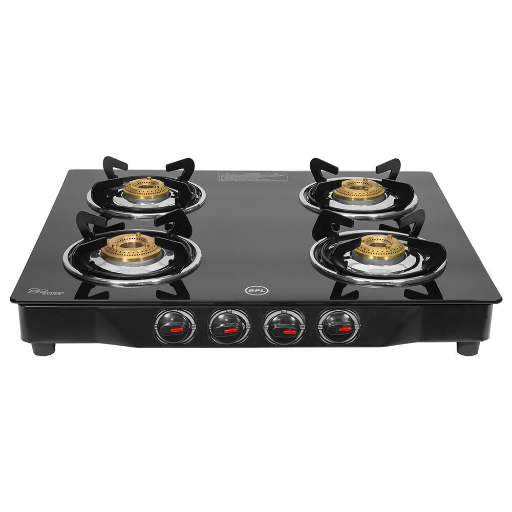 BPL Glass Top 4 Burner Gas Stove with Toughened Glass Top, Brass Burner & Valve, Nylon Base Knobs- 4BR-https://media.vyaparify.com/vcards/products/244794/product_1747724537_682c28f9080be.png Image