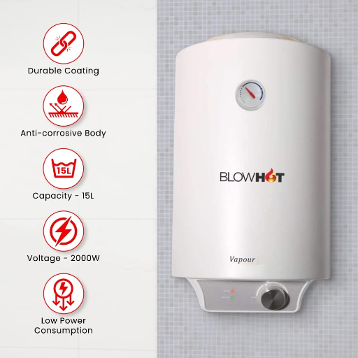 BLOWHOT VAPOUR VERTICAL (Storage Electric Geyser)-15L-https://media.vyaparify.com/vcards/products/245552/product_1747731142_682c42c644924.png Image