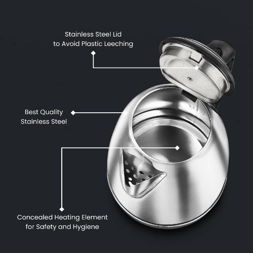 Prestige 1.5 Litres Electric Kettle (PKOSS 1.5)|1500W | Silver - Black| Automatic Cut-off | Stainless Steel | Rotatable Base | Power Indicator | Single-Touch Lid Locking-https://media.vyaparify.com/vcards/products/246876/product_1747744458_682c76cad75c7.png Image
