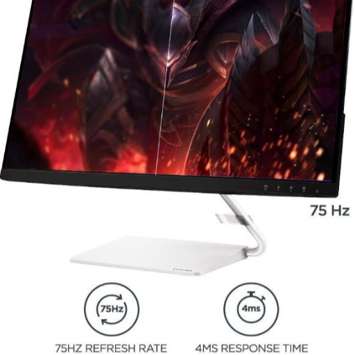 Lenovo 27 inch UWQHD Ultra Slim Bezel Monitor (Q27q-10) (Response Time: 4 ms, 75 Hz Refresh Rate)-https://media.vyaparify.com/vcards/products/250806/product_1747919355_682f21fba50e1.png Image