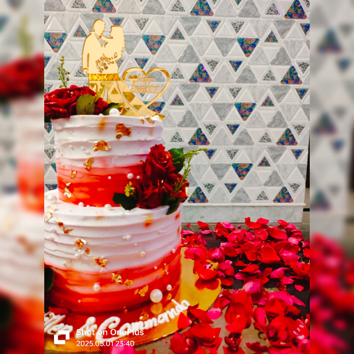 Chocolate Floral Cake | Designer Cake in New Alipore Kolkata-https://media.vyaparify.com/vcards/products/251865/product_1747978559_6830093fbf695.png Image