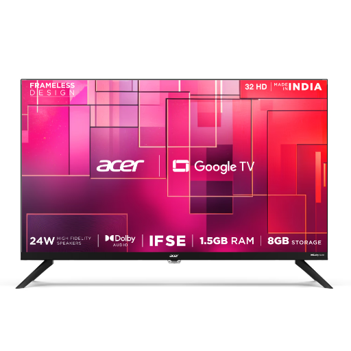 Acer 80.01 cm (32 inch) HD Ready LED Smart Google TV, Black, 2024 Model-https://media.vyaparify.com/vcards/products/252255/product_1747982454_683018769cdda.png Image