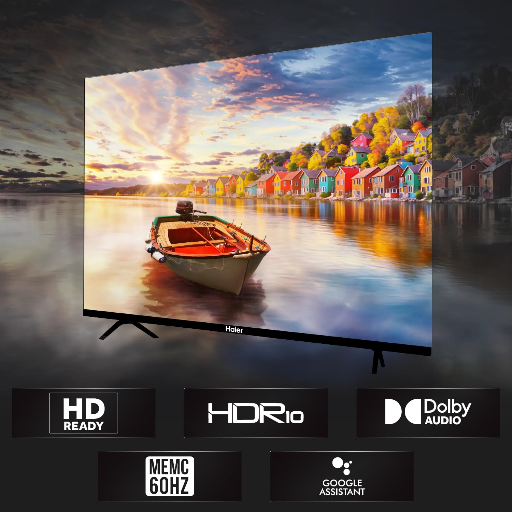 Haier HD Google TV 81cm(32) With Google Assistant-https://media.vyaparify.com/vcards/products/253774/product_1748015047_683097c7e888f.png Image