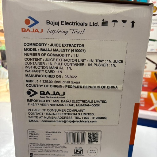 Bajaj Fruit Juicer-https://media.vyaparify.com/vcards/products/256368/product_1748098291_6831dcf3e5fd3.png Image