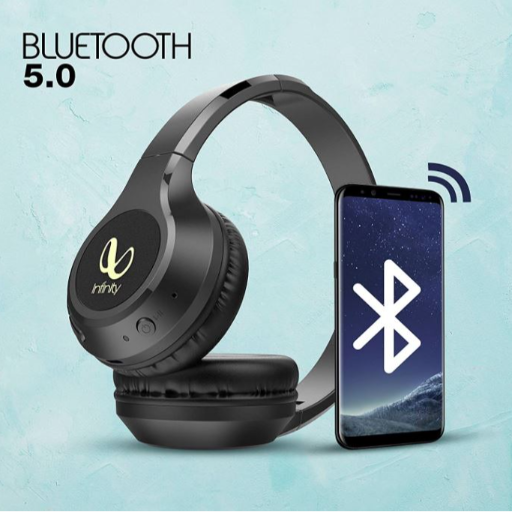 Infinity (JBL) Glide 500, 20 Hrs Playtime with Quick Charge, Wireless On Ear Headphone with Mic, Deep Bass, Dual Equalizer, Bluetooth 5.0 with Voice Assistant Support (Black)-https://media.vyaparify.com/vcards/products/256756/product_1748180754_68331f12ae6b2.png Image