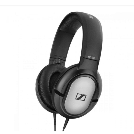 Sennheiser HD 206 507364 Wired Over Ear Headphones Without Mic (Black)-https://media.vyaparify.com/vcards/products/256765/product_1748181168_683320b06c916.png Image