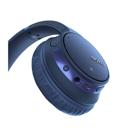 Sony Noise Cancelling Headphones WHCH700N: Wireless Bluetooth Over the Ear Headset with Mic for phone-call and Alexa voice control-https://media.vyaparify.com/vcards/products/256771/product_1748181305_683321395ee33.png Image
