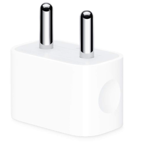 APPLE 5 W 1 A Mobile ML8M2HN/A Charger (White)-https://media.vyaparify.com/vcards/products/256823/product_1748185374_6833311e37f83.png Image