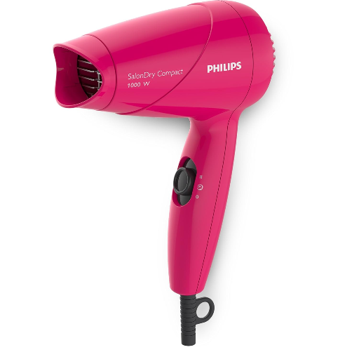 PHILIPS Hair Dryer (1000W, Pink)-https://media.vyaparify.com/vcards/products/257701/product_1748240839_683409c797df6.png Image