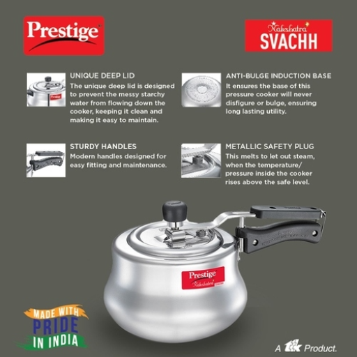 Prestige Nakshatra Svachh handi cooker 3L Induction Bottom Pressure Cooker (Aluminium)-https://media.vyaparify.com/vcards/products/259028/product_1748263459_68346223c5664.png Image