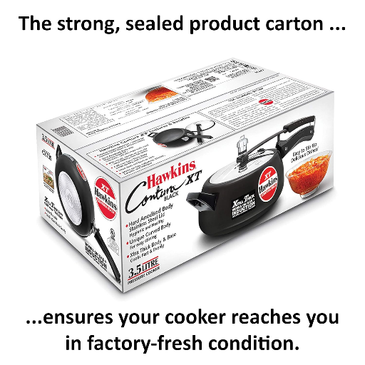 Hawkins Contura Black XT (CXT35) 3.5 L Induction Bottom Pressure Cooker | Hard Anodized-https://media.vyaparify.com/vcards/products/259045/product_1748264206_6834650e57035.png Image