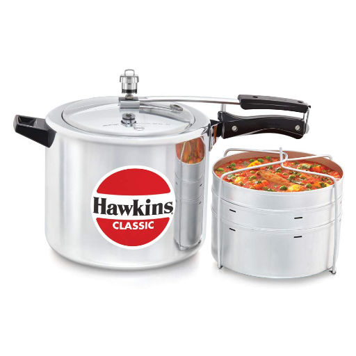 Hawkins Classic (CL11) 10 L Pressure Cooker (Aluminium)-https://media.vyaparify.com/vcards/products/259049/product_1748264414_683465de581af.png Image