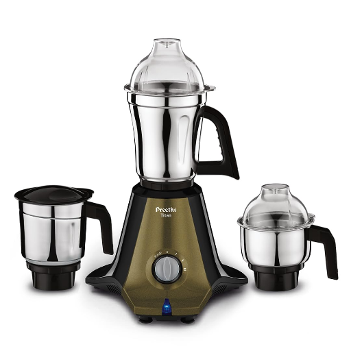 Preethi Titan Mixer Grinder for Kitchen | 3 Jars 1000W Mixie| Black (MG-283)-https://media.vyaparify.com/vcards/products/278855/product_1749133727_6841a99f48050.png Image