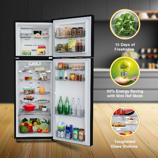 Whirlpool 327 L 2 Star IntelliFresh Convertible Inverter Frost Free Double Door Refrigerator (IFPRO INV CNV 375 OMEGA BLACK(2S)-https://media.vyaparify.com/vcards/products/288540/product_1749739323_684ae73b64ac1.png Image