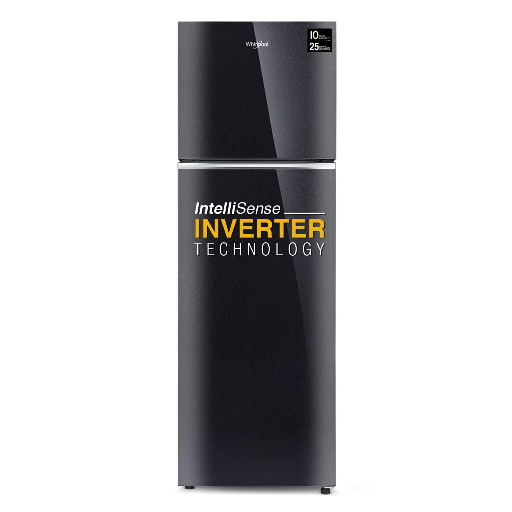 Whirlpool 259 L 2 Star IntelliFresh Inverter Frost Free Inverter Double Door Refrigerator (IF INV ELT 305GD CRYSTAL BLACK (2S) TL-https://media.vyaparify.com/vcards/products/289059/product_1749828525_684c43ad5661c.png Image