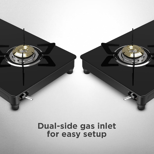 Preethi Luxe 2 Burner Glass Top Gas Stove With Driptray Less Infinity Design, 5 Year Warranty on Glass & Burner, Manual Design-https://media.vyaparify.com/vcards/products/296684/product_1750517213_6856c5ddd7103.png Image