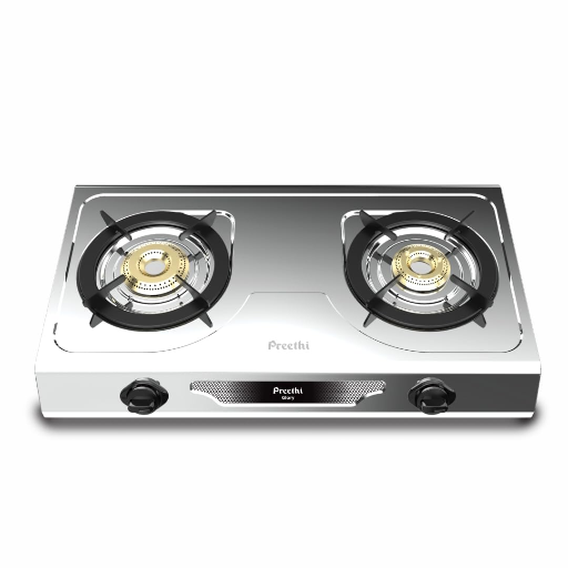 Preethi Glory 2 Burner Gas stove Stainless Steel THE AMISTAD VENTURE Kothanur Dinne Main Road, RBI Layout, Near Bata Showroom, J P Nagar 7th Phase, Bengaluru-560078
