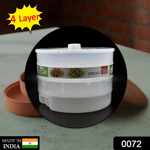  0072 Sprout Maker 4 Layer Used In All Kinds Of Household And Kitchen Purposes For Making And Blendin ARP INDIA SALES PLOT NO 615 J P  COLONY TELLAPUR  HYDERABAD SANGAREDDY TELANGANA 502032 502032
