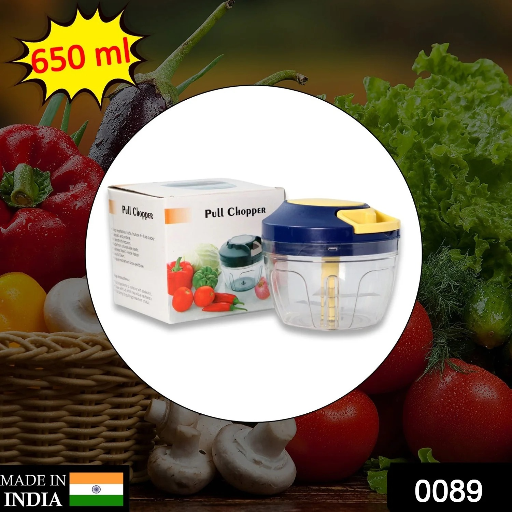  0089 Chopper With 4 Blades For Effortlessly Chopping Vegetables And Fruits For Your Kitchen (650ml) ARP INDIA SALES PLOT NO 615 J P  COLONY TELLAPUR  HYDERABAD SANGAREDDY TELANGANA 502032 502032
