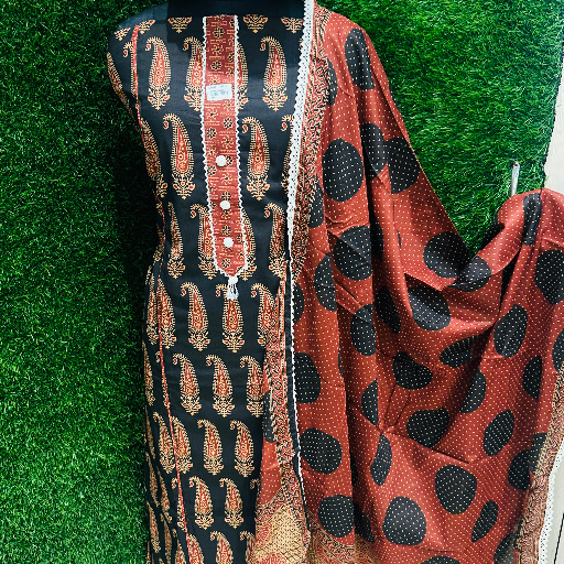  Pure cotton designer KRISHNA COLLECTION KRISHNA COLLECTIONH NO 150 MADHAVCOTTAGE SATYA STREET GILL ROAD MOGA