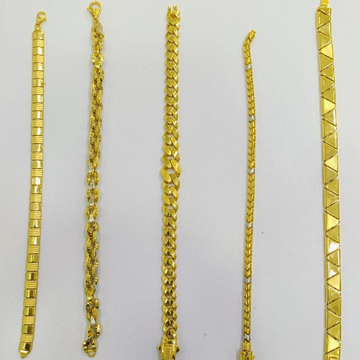  Gents bracelet in belagavi karnataka SHASHIKANT DINANATH KAREKAR JEWELLERS 2012 GANPAT GALLI, BELAGAVI, Karnataka, 590001