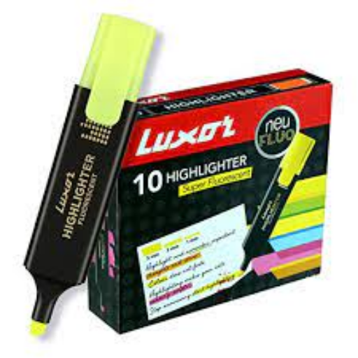LUXOR HIGHLIGHTER-https://media.vyaparify.com/vcards/products/297713/product_1750951733_685d67356eb08.png Image