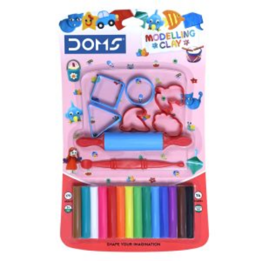 DOMS Modelling Clay 14 Shades-https://media.vyaparify.com/vcards/products/297964/product_1751033552_685ea6d0e438a.png Image