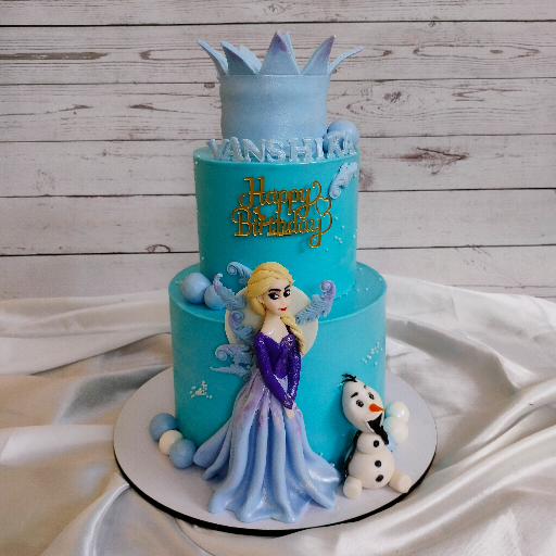  Frozen Fondant Themed Cake PRIGO New Alipore, 9 Buroshibtala  Main Road Behala