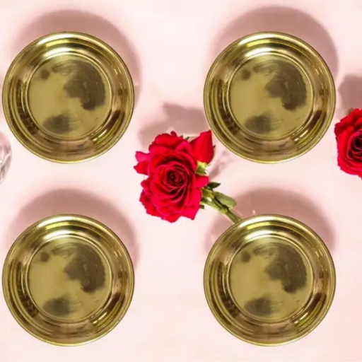 Pura Brass Pital Puja Plate 3 inch for bhog set of 4-https://media.vyaparify.com/vcards/products/300122/product_1751755903_6869ac7f53432.png Image