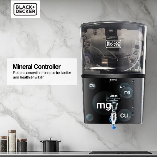 BLACK+DECKER Zenith RO Water Purifier RO+UV+UF+Cu+Alkaline, Mineral Controller-https://media.vyaparify.com/vcards/products/300183/product_1751817564_686a9d5c854a9.png Image