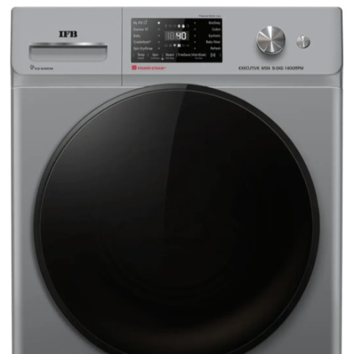  IFB Executive MSN 9014K CMS Front Load Washing Machine 9 kg | 1400 rpm | Metallic Silver THE AMISTAD VENTURE Kothanur Dinne Main Road, RBI Layout, Near Bata Showroom, J P Nagar 7th Phase, Bengaluru-560078