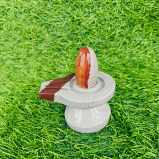 Narmada banalingam 1.5 inch aardhanareshwar Narmadeshwar Shivling for daily Home Pooja . Narmada shivling-https://media.vyaparify.com/vcards/products/311811/product_1753171414_687f45d6897b2.png Image
