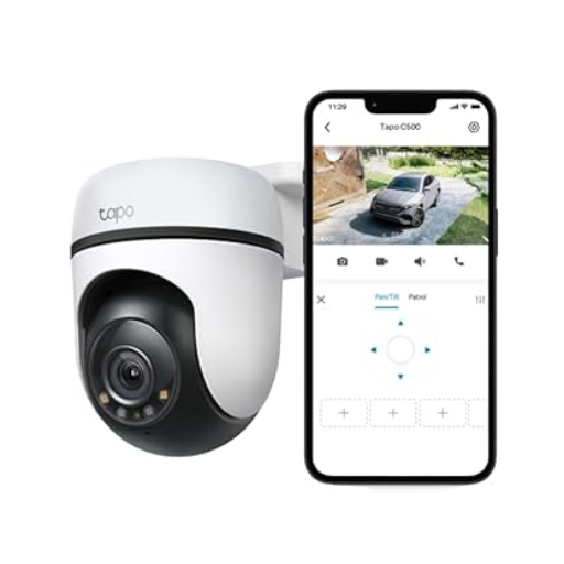 Tapo C500 Outdoor Pan/Tilt Home Security WiFi Smart Camera-https://media.vyaparify.com/vcards/products/324555/product_1754743434_6897428aef0fd.png Image