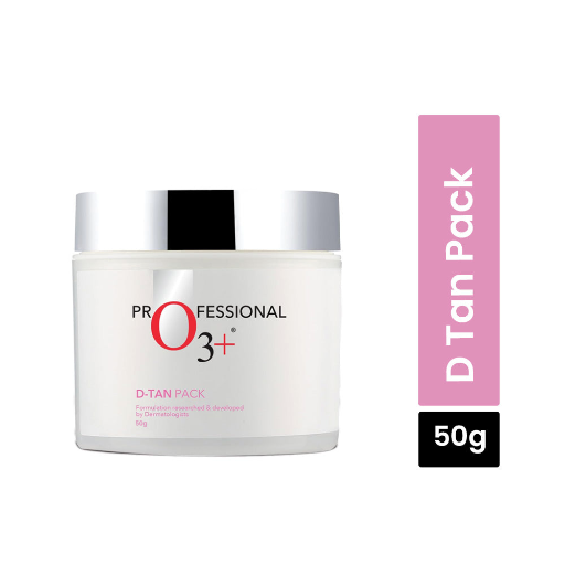  O3+ Professional Unisex De Tan Pack for Instant Skin Brightening & Lightening (50gm)(MRP-830) KANHAIYA GENERAL NX Kanhaiya General