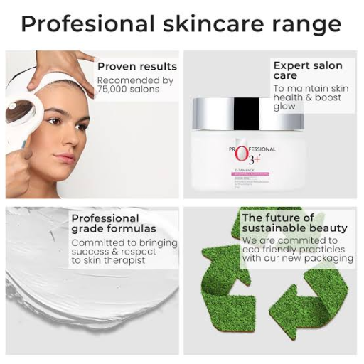 O3+ Professional Unisex De Tan Pack for Instant Skin Brightening & Lightening (50gm)(MRP-830)-https://media.vyaparify.com/vcards/products/329846/product_1755420921_68a198f93a070.png Image