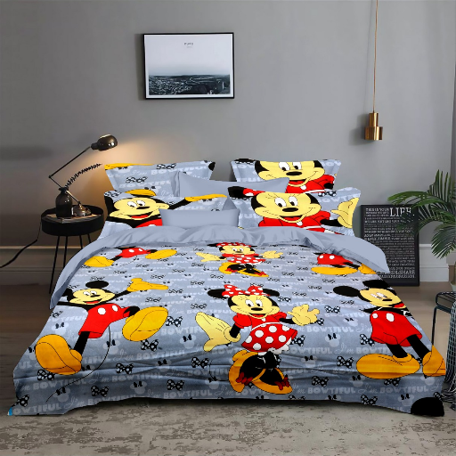 Kids Cartoon Series 100% Pure Cotton King Size Bedsheets-https://media.vyaparify.com/vcards/products/335154/product_1756188300_68ad4e8cbcc02.png Image