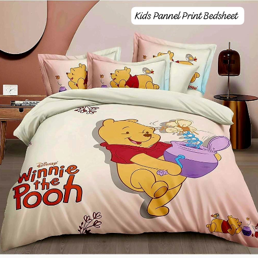  Kids Cartoon printed king size bedsheet Fabric: Glace Cotton with cushion covers WINGS INTERNATIONAL 4 TOWER 24 MARIGOLD 1 FLAT NO 409 GULMOHAR GARDEN ASHIYANA CHOWK SHIV MANDIR RAJNAGAR EXTENSION LANDMARK Near Shiv Mandir