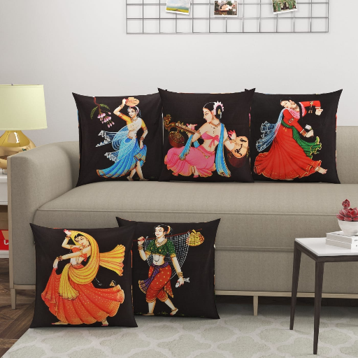 New Heavy jute cushion covers, 5 pcs set, Attractive and shining look-https://media.vyaparify.com/vcards/products/336166/product_1756312796_68af34dc7b163.png Image